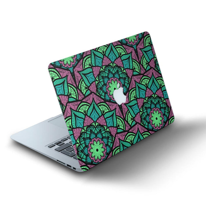 Purple Orient Seamless Pattern - MacBook Skins