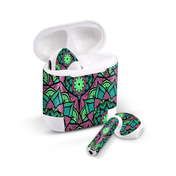 Purple Orient Seamless Pattern - Airpods 1/2/3 Skin