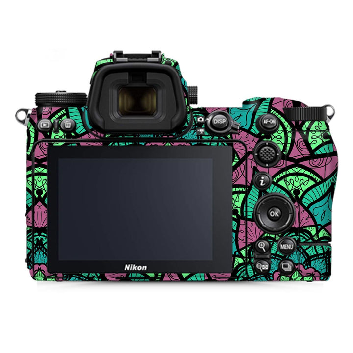Purple Orient Seamless Pattern - Nikon Camera Skins