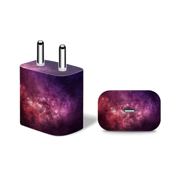 Purple Star Nebula - Apple 20W Charger Skin