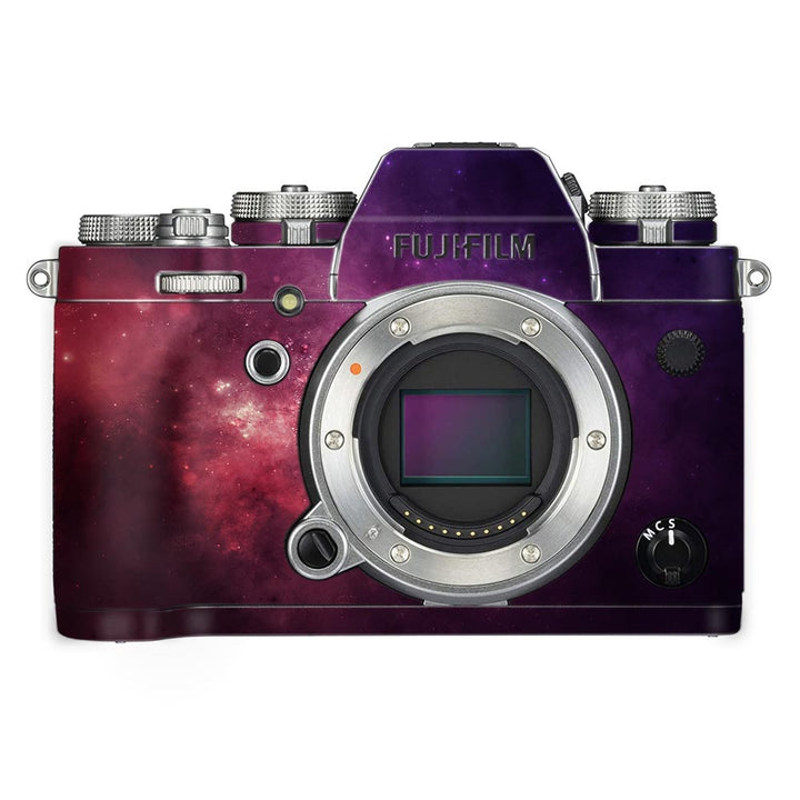 Purple Star Nebula - FujiFilm Camera Skin