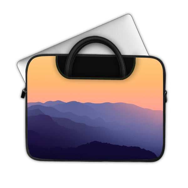 Purplish Mountains - Pockets Laptop Sleeve