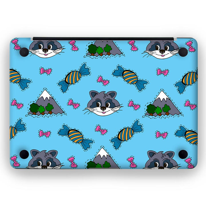 Racoon Candy - MacBook Skins