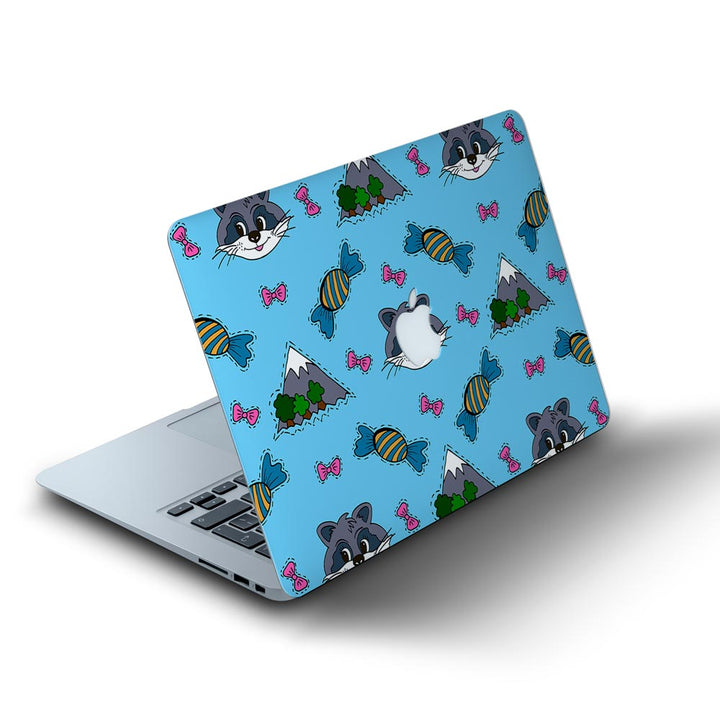 Racoon Candy - MacBook Skins