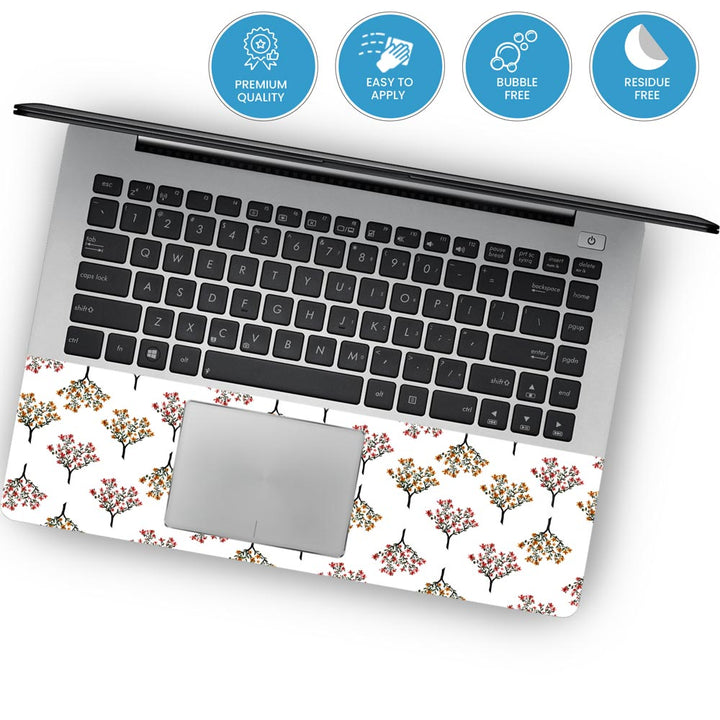 Rain Flower By Prachi Trying - Laptop Skins