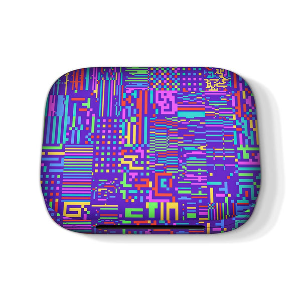 Rainbow Glitched Pattern  - Oneplus Buds pro2 Skin