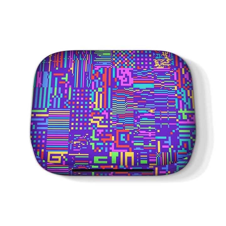 Rainbow Glitched Pattern  - Oneplus Buds Pro Skin