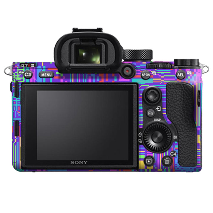 Rainbow Glitched Pattern -  Sony Camera Skins