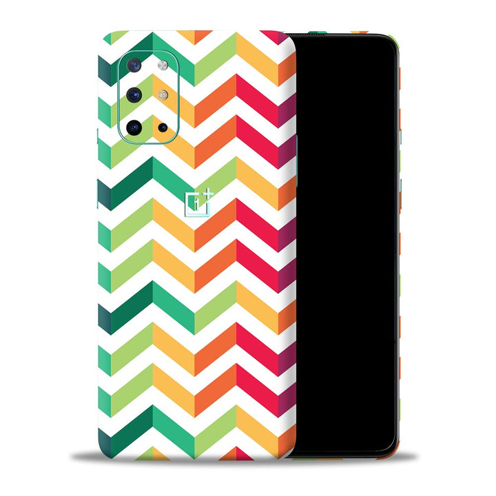 Rainbow Zigzag Pattern - Mobile Skin