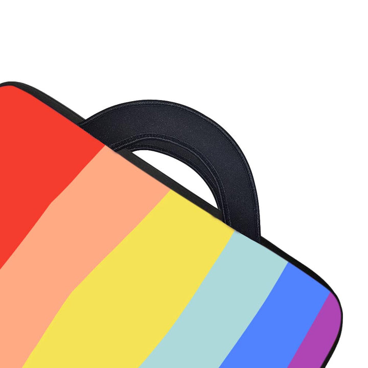 rainbow designs laptop sleeves by sleeky india