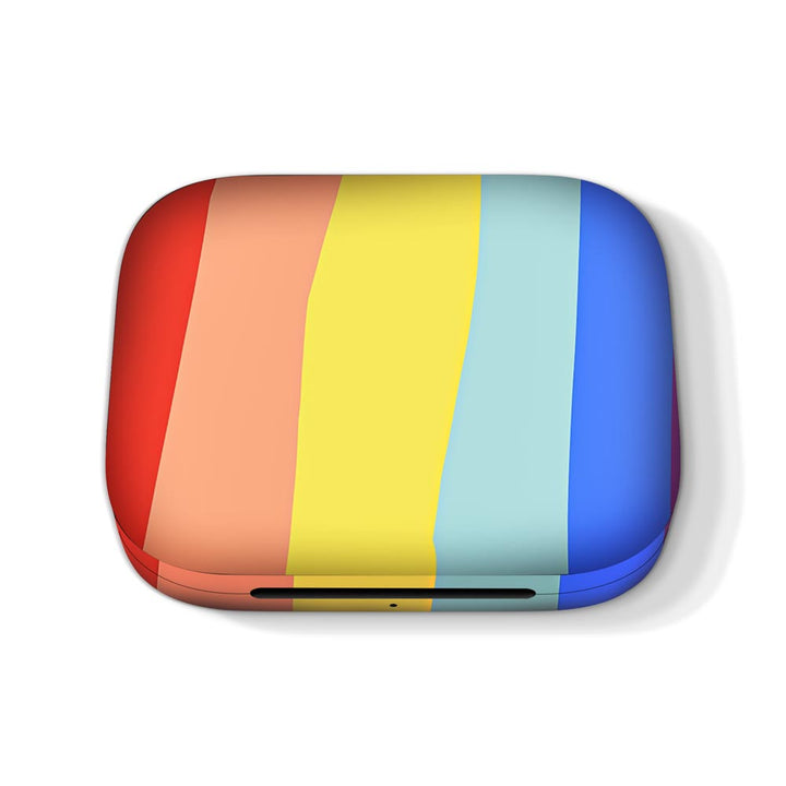 rainbow  skins for Oneplus Buds Pro by sleeky india 