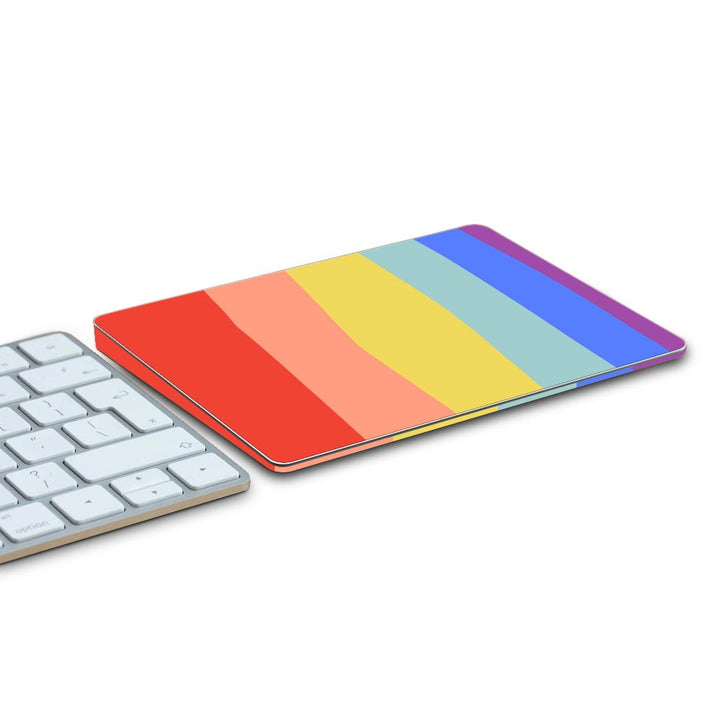 rainbow skin for Apple Magic Trackpad 2 Skins by sleeky india
