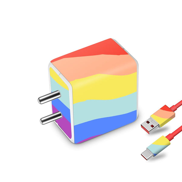 Rainbow - Oneplus Dash 20W Charger Skin