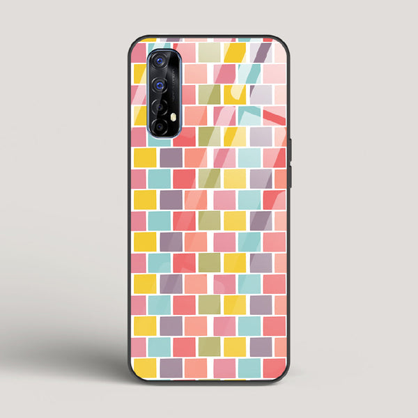 Bright Bricks - Realme 7 Glass Gripper Case