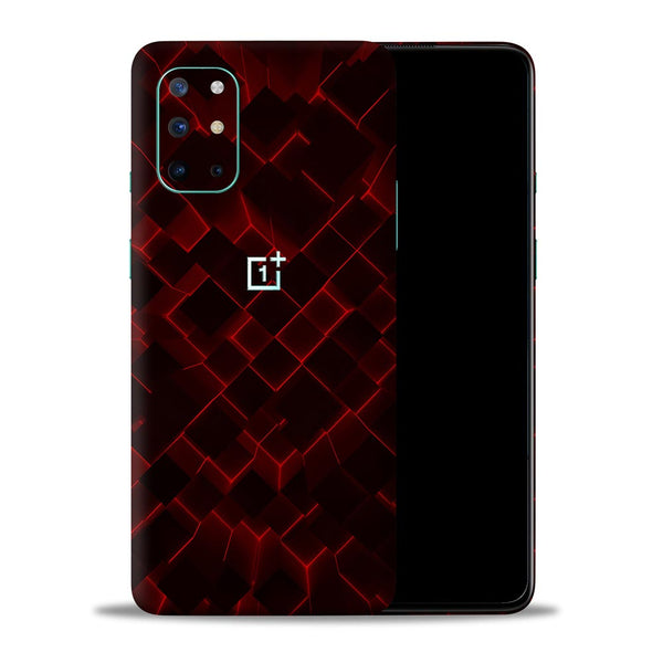 3D Red Cubes - Mobile Skin