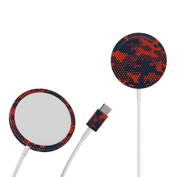 Red And Blue Hive Camo - Apple Magsafe Skin