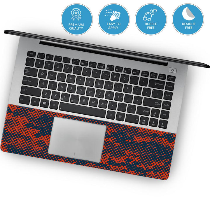 Red And Blue Hive Camo - Laptop Skins By Sleeky India