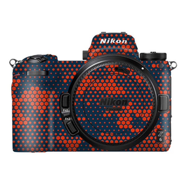 Red And Blue Hive Camo - Nikon Camera Skins By Sleeky India