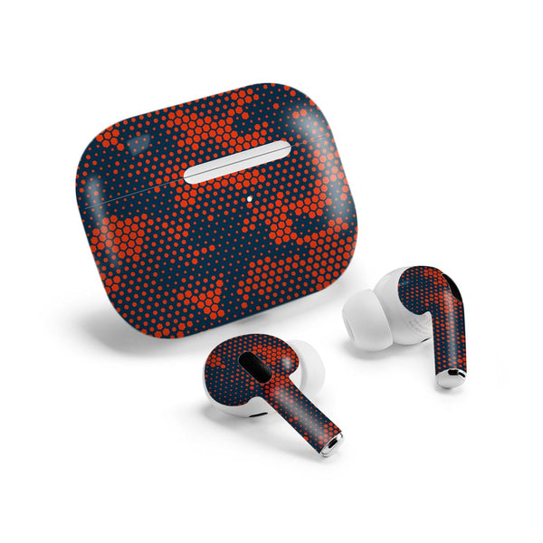 Red And Blue Hive Camo - Airpods Pro 2 Skin