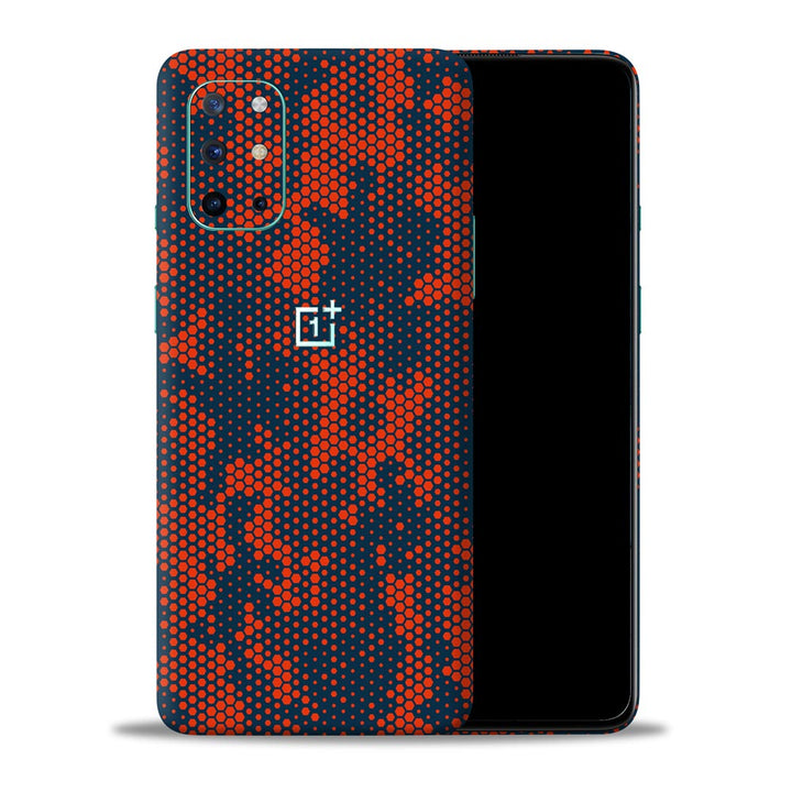 Red And Blue Hive Camo - Mobile Skin By Sleeky India