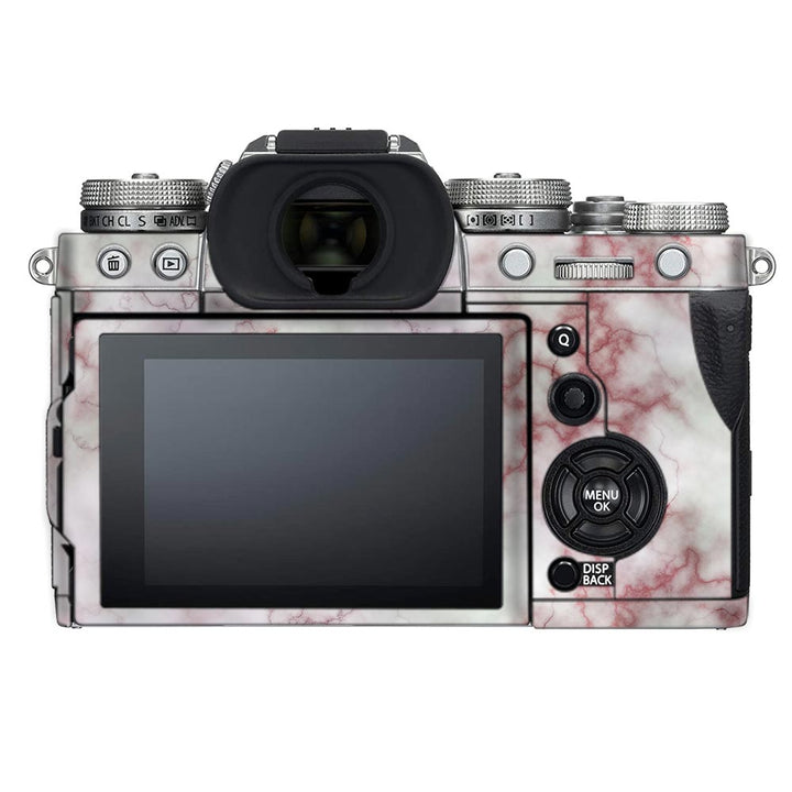 Red And Pink Marble - FujiFilm Camera Skin