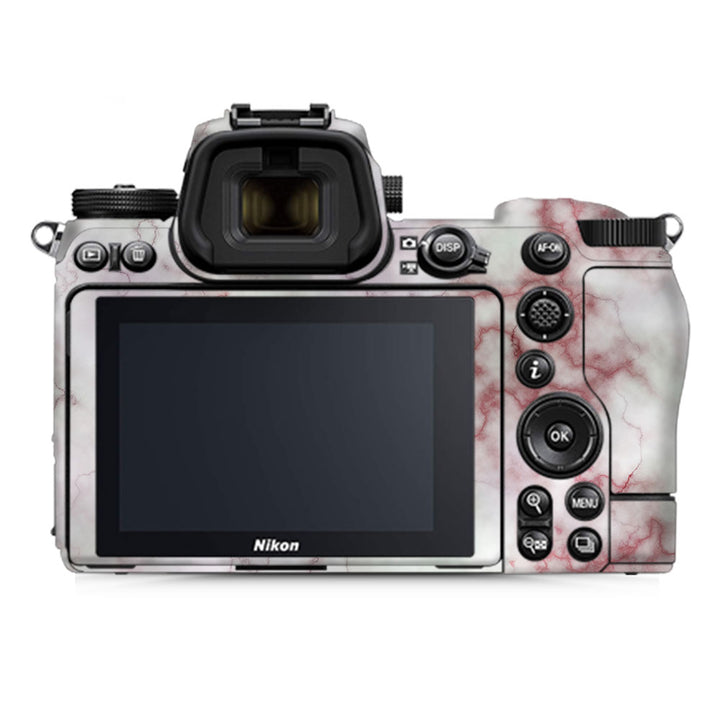 Red And Pink Marble - Nikon Camera Skins