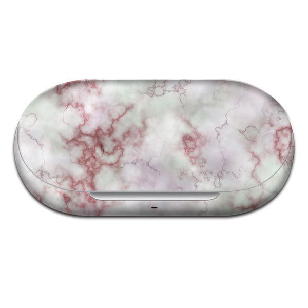 Red And Pink Marble - Oneplus Buds Z2 Skin