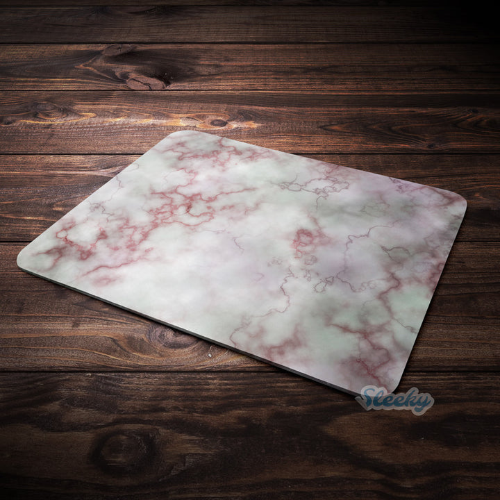 Red And Pink Marble - Mousepad