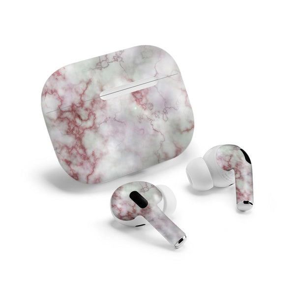 Red And Pink Marble - Airpods Pro 2 Skin