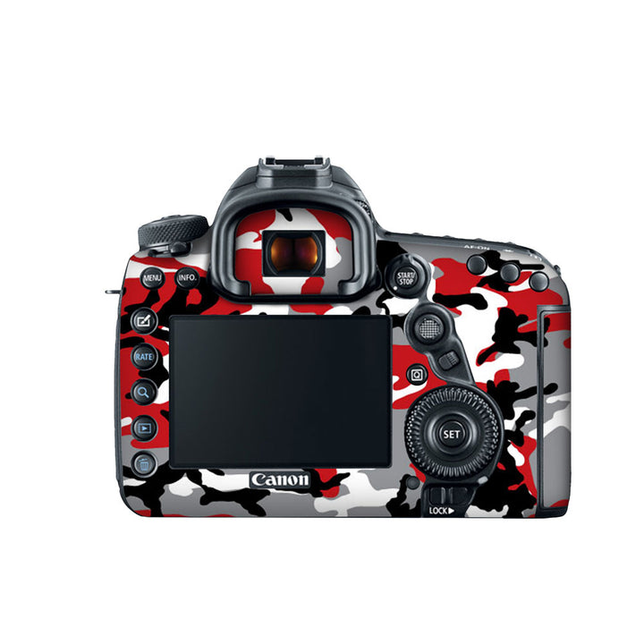 Red Camo - Canon Camera Skins