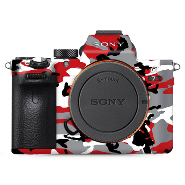 Red Camo - Sony Camera Skins