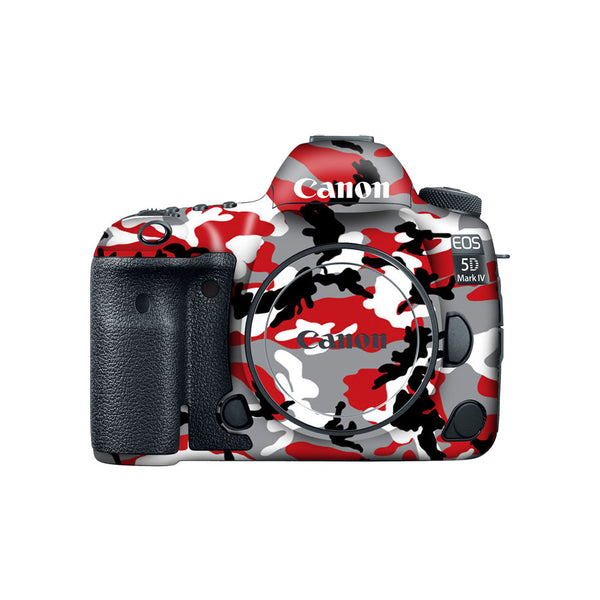Red Camo - Canon Camera Skins