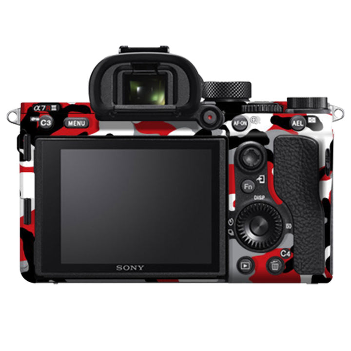 Red Camo - Sony Camera Skins