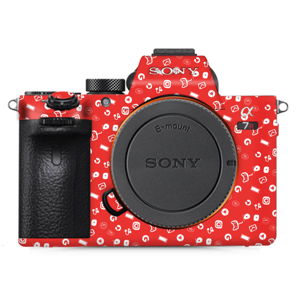 Red Doodle - Sony Camera Skins