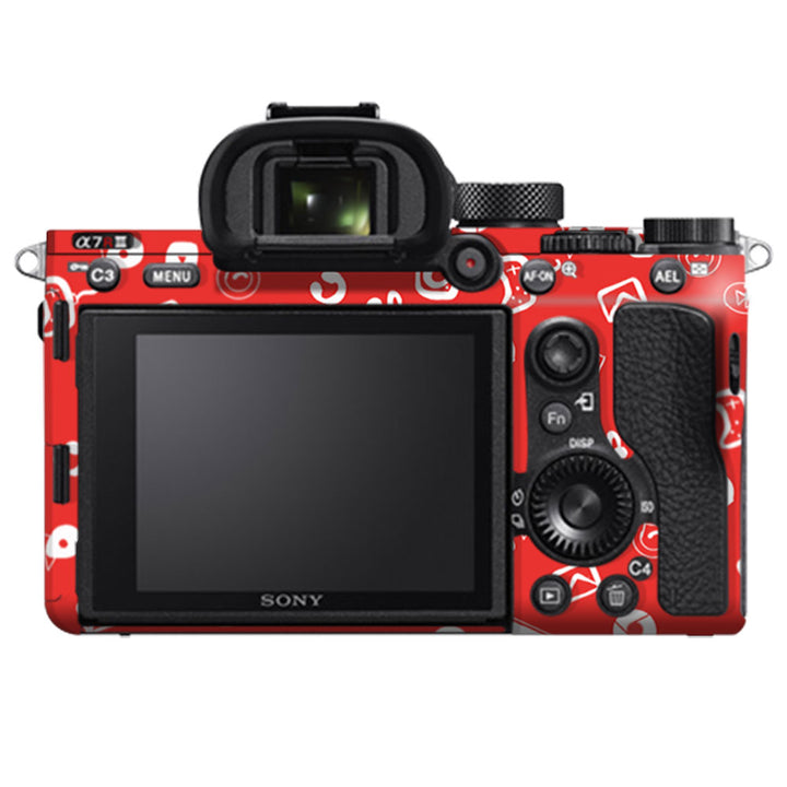 Red Doodle - Sony Camera Skins