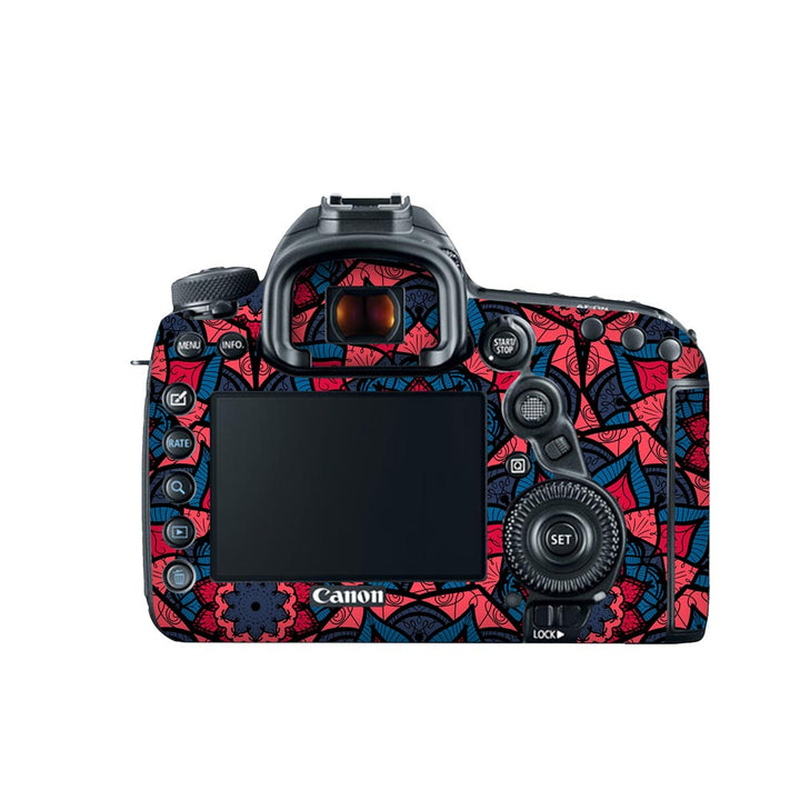 Red Floral Seamless Pattern - Other Camera Skins