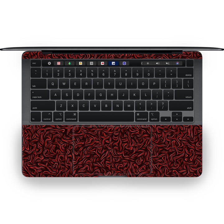 Red grunge Seamless - MacBook Skins