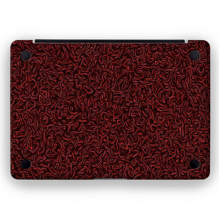 Red grunge Seamless - MacBook Skins