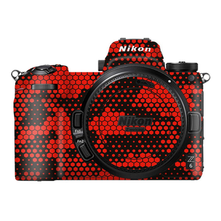 Red Hive Camo - Nikon Camera Skins By Sleeky India