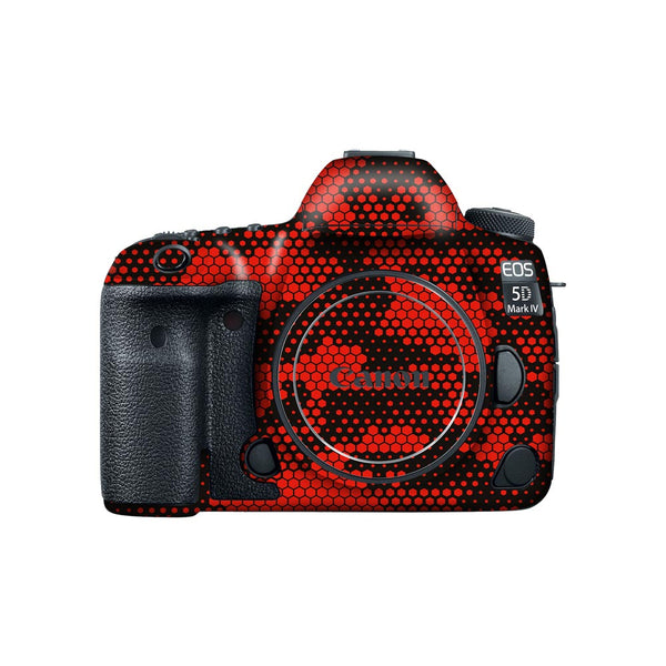 Red Hive Camo - Canon Camera Skins