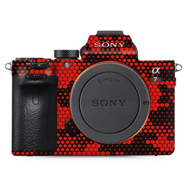 Red Hive Camo - Sony Camera Skins By Sleeky India