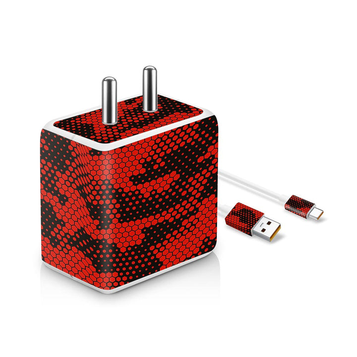 Red Hive Camo - VOOC Charger Skin