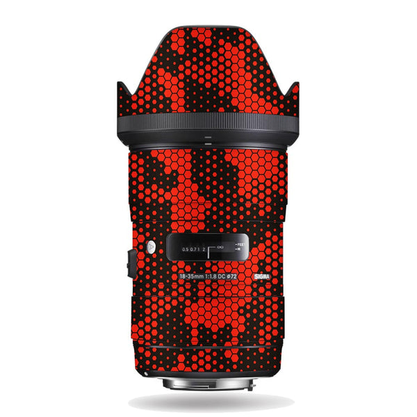 Red Hive Camo- Other Lens Skins