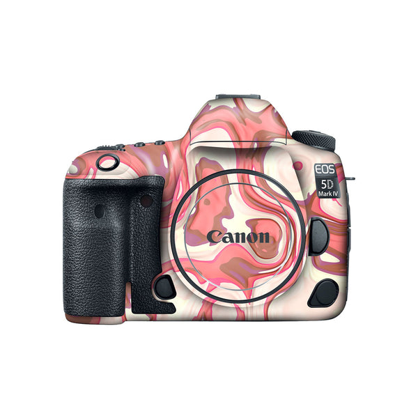 Red Liquid Marble - Canon Camera Skins - Canon Camera Skins