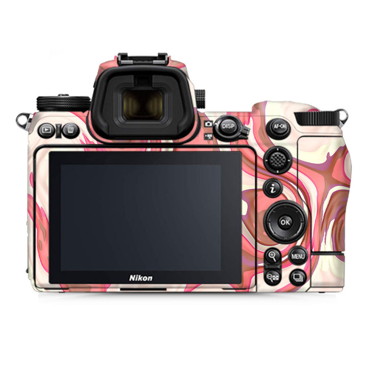 Red Liquid Marble - Nikon Camera Skins