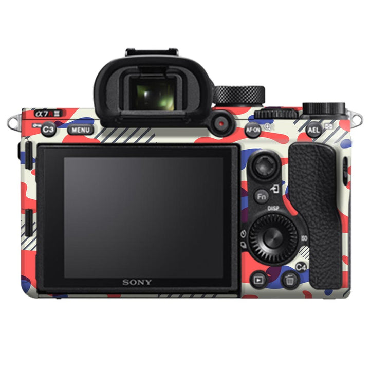 Red Modern Camo -  Sony Camera Skins