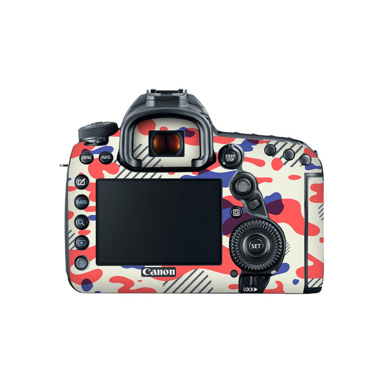 Red Modern Camo - Canon Camera Skins