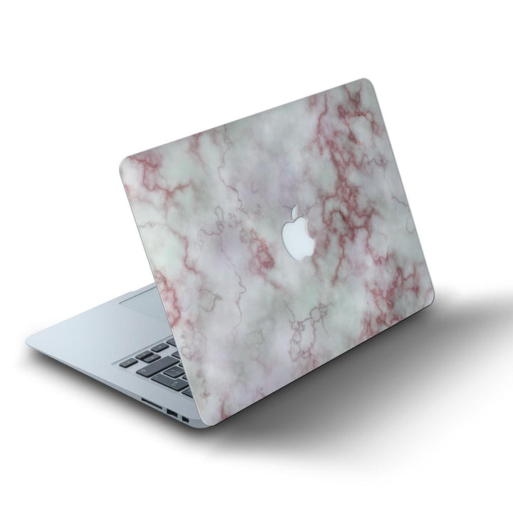 Red Pink Marble - MacBook Skins