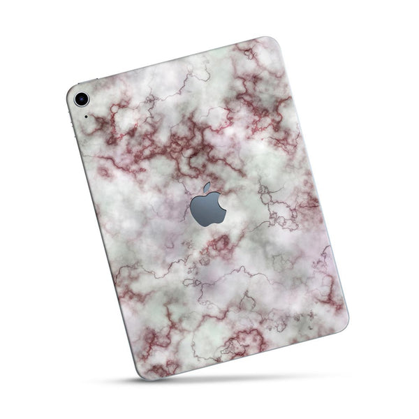 Red Pink Marble - Apple Ipad Skin