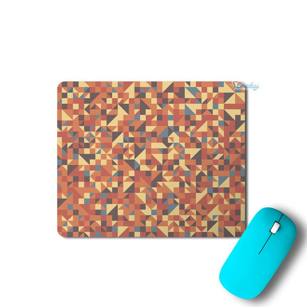 Red Triangle Background - Mousepad